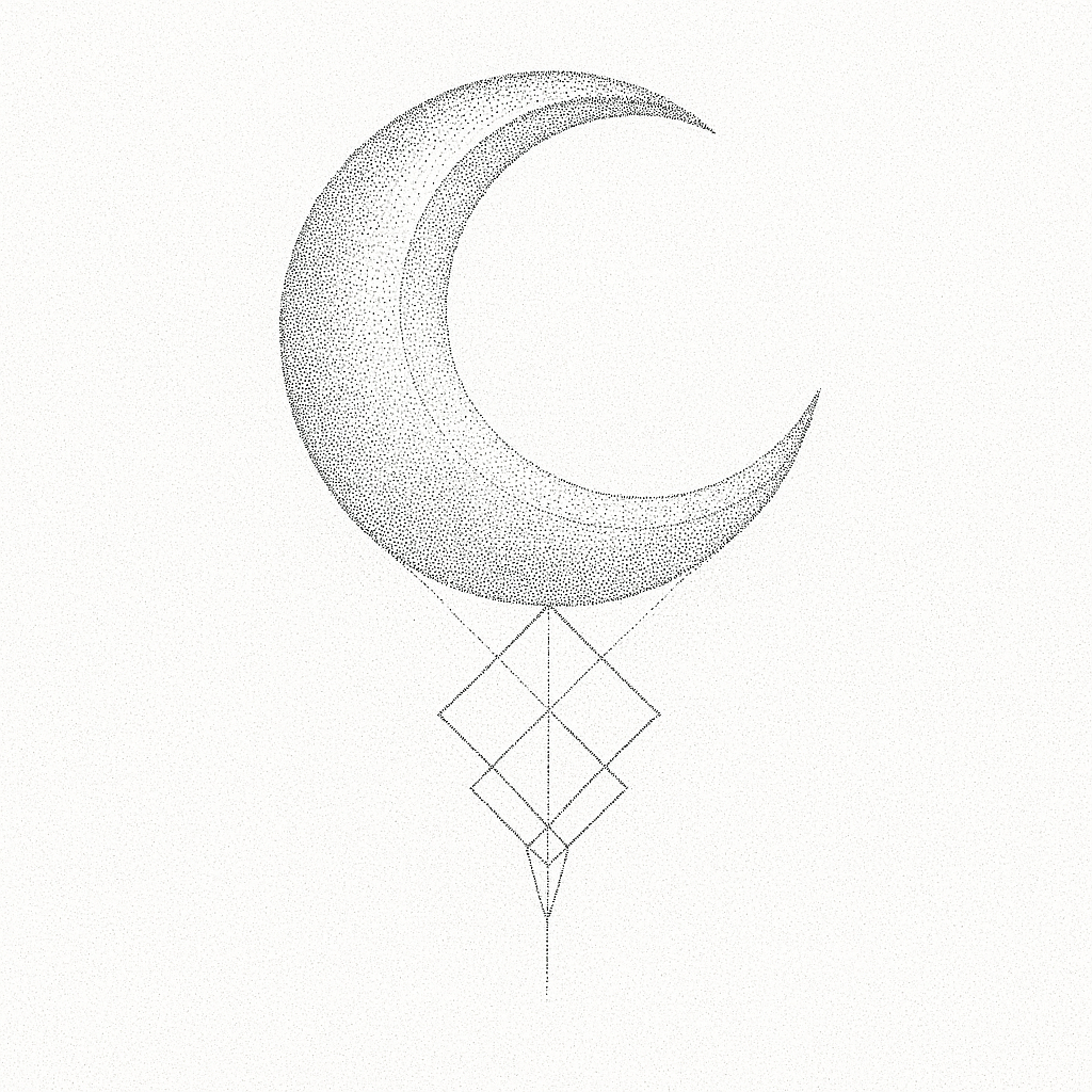 Dotwork shading map